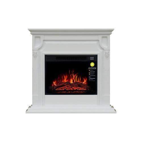 Камінокомплект Аrtiflame кутовий toronto af23s білий б'янко (зі звуком)