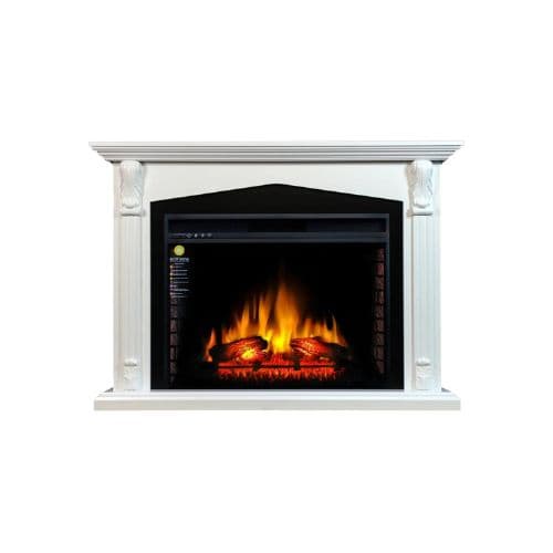 Камінокомплект Аrtiflame praga af33 білий б'янко