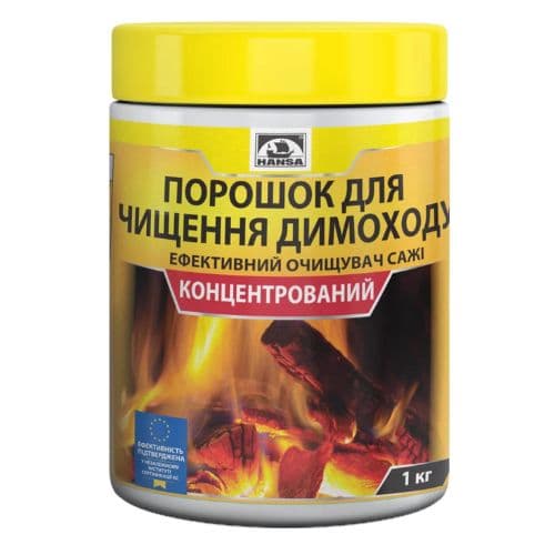 Концентрований очищувач димоходу Hansa (1 кг)