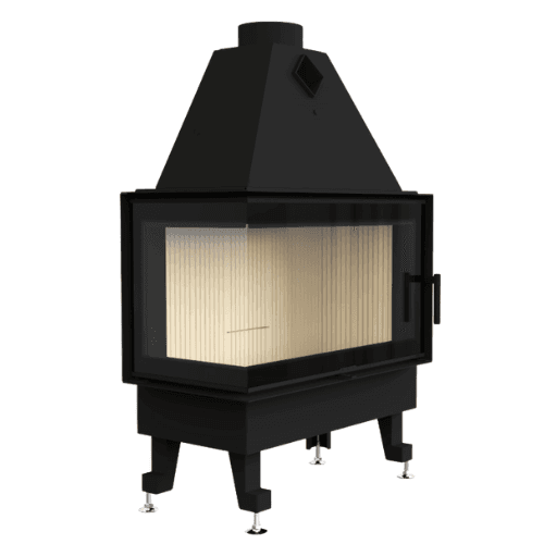 Камінна топка M-FIRE 80 (890/540) кутова (17kW)