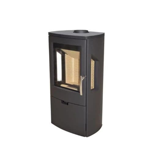 Піч-камін Thorma WIKANTICA black