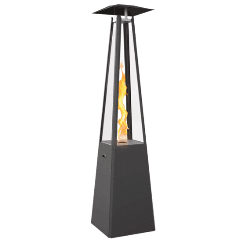 Газовий обігрівач Kratki UMBRELLA стальний чорний (12,0 кВт)